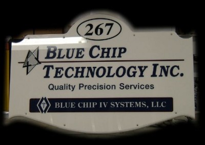 Blue Chip Technology Sign