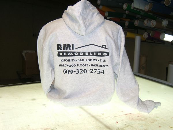 RMI Remodeling Hoodie Screen Print