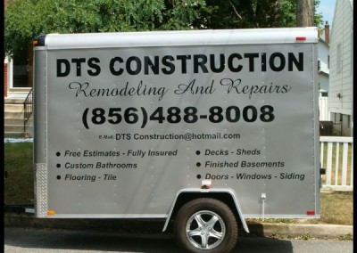 DTS Construction Trailer Graphics