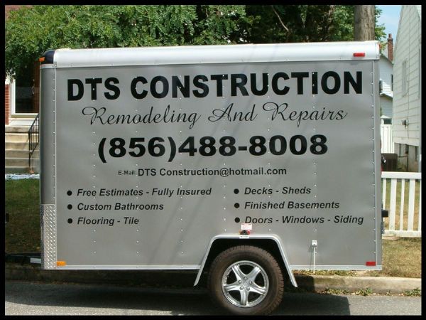 DTS Construction Trailer Graphics