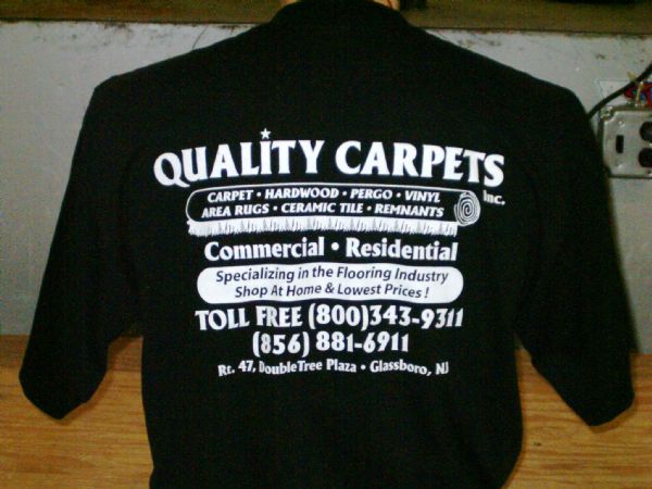 Quality Carpet T-Shirt Screen Printing