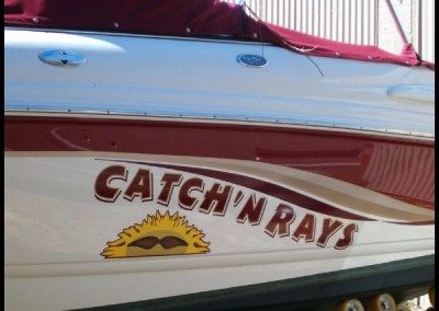 Catch’n Rays Boat Graphics