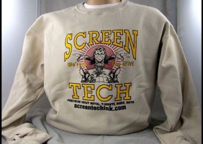 ScreenTech Sweatshirt Screen Printing