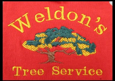 Weldon’s Tree Service Patch Embroidery