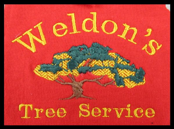 Weldon’s Tree Service Patch Embroidery