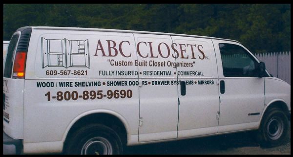 ABC Closets Van Graphics