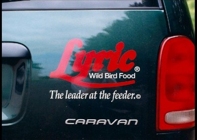 Lyric Wild Bird Food Vehicle Graphics